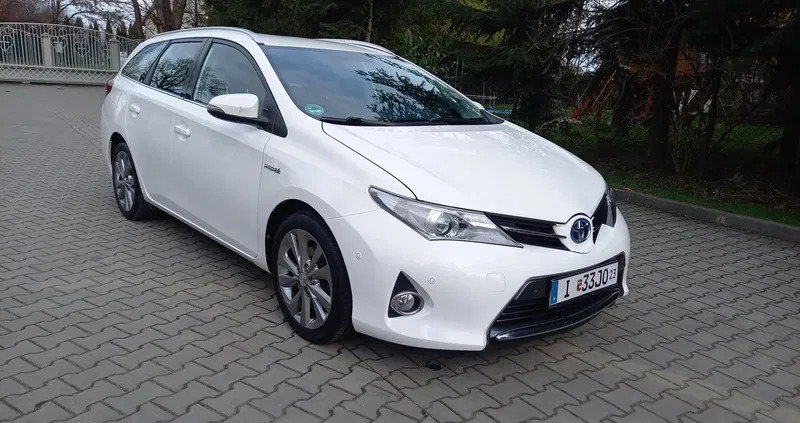 warmińsko-mazurskie Toyota Auris cena 43500 przebieg: 252825, rok produkcji 2013 z Kraków